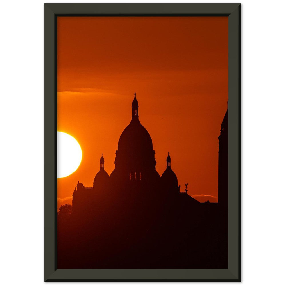 Sunset on Basilica Sacré Cœur Montmartre