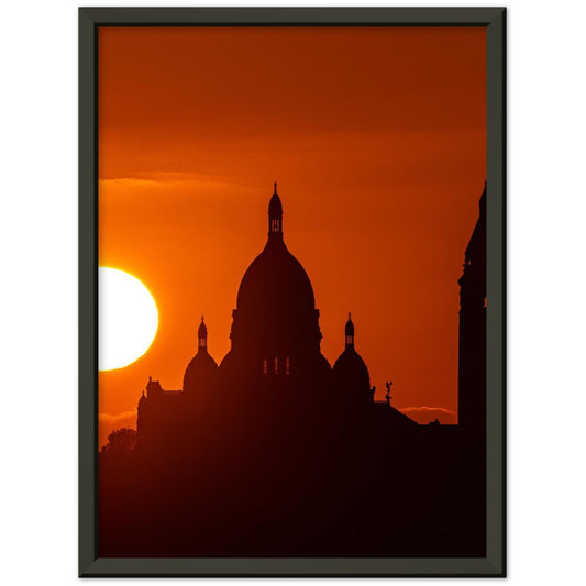 Sunset on Basilica Sacré Cœur Montmartre